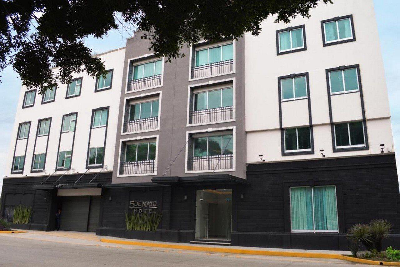 פואבלה Hotel 5 De Mayo מראה חיצוני תמונה